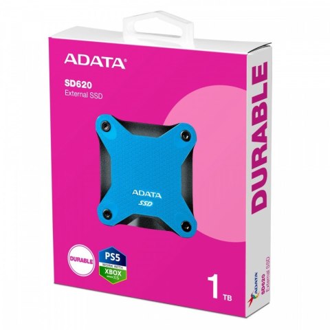 Dysk zewnętrzny SSD SD620 1TB U3.2A 520/460 MB/s niebieski Dysk zewnętrzny SSD SD620 1TB U3.2A 520/460 MB/s niebieski