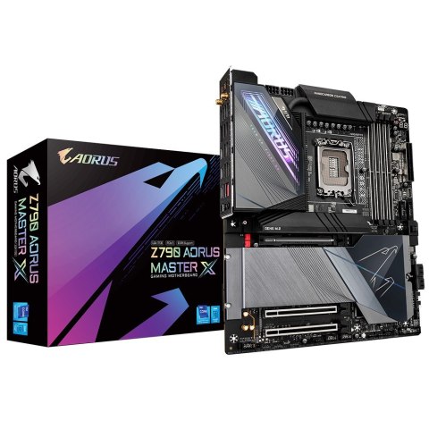 Płyta główna Z790 AORUS MASTER X s1700 4DDR5 USB/DP E-ATX Płyta główna Z790 AORUS MASTER X s1700 4DDR5 USB/DP E-ATX