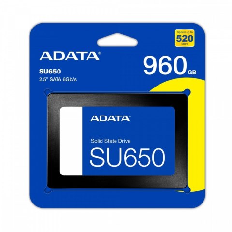 Dysk SSD Ultimate SU650 960G 2.5 S3 3D TLC Retail Dysk SSD Ultimate SU650 960G 2.5 S3 3D TLC Retail