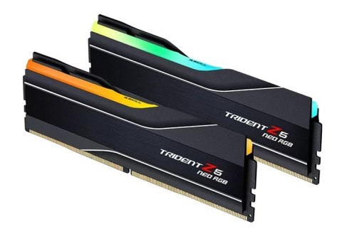 Pamięć PC - DDR5 32GB (2x16GB) Trident Neo AMD RGB 6400MHz CL32 EXPO Black Pamięć PC - DDR5 32GB (2x16GB) Trident Neo AMD RGB 6400MHz CL32 EXPO Black
