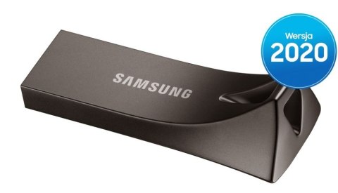 Pendrive BAR Plus USB3.1 128 GB Titan Gray Pendrive BAR Plus USB3.1 128 GB Titan Gray