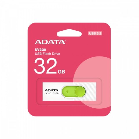 Pendrive UV320 32GB USB 3.2 Gen1 Biało-zielony Pendrive UV320 32GB USB 3.2 Gen1 Biało-zielony