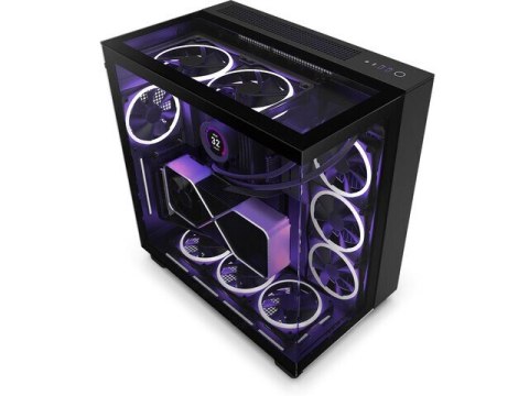 Obudowa H9 Elite z oknem Czarna Obudowa H9 Elite z oknem Czarna