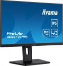 Monitor 23.8 cala XUB2492HSU-B6 IPS,HDMI,DP,VGA,100Hz,PIVOT,USB,HAS/150mm
