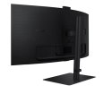 Monitor 34 cale LS34C652VAUXEN VA 3440x1440 UWQHD 21:9 1xHDMI 1xDP 1xUSB-C (90W) 2xUSB 3.0 LAN (RJ45) 5ms HAS Webcam głośniki za