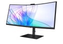 Monitor 34 cale LS34C652VAUXEN VA 3440x1440 UWQHD 21:9 1xHDMI 1xDP 1xUSB-C (90W) 2xUSB 3.0 LAN (RJ45) 5ms HAS Webcam głośniki za