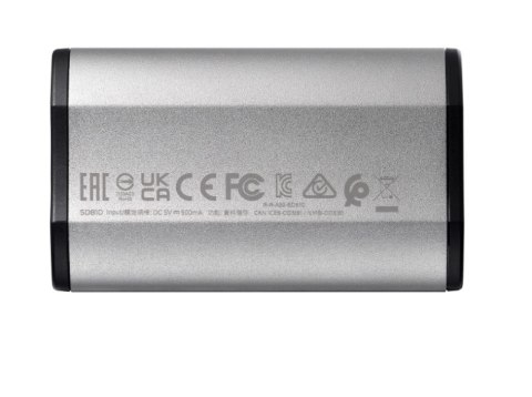 Dysk SSD External SD810 500G USB3.2 20Gb/s Silver Dysk SSD External SD810 500G USB3.2 20Gb/s Silver