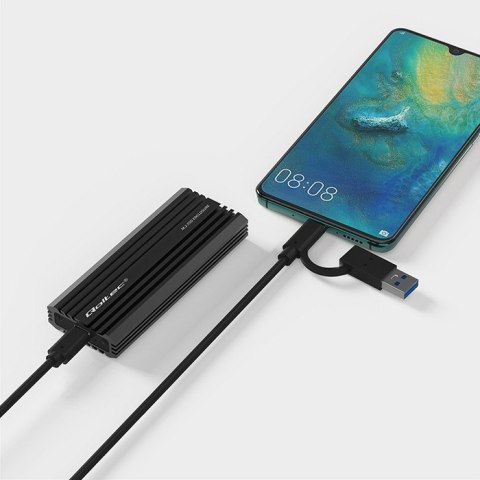 Obudowa | kieszeń NV2270 na dysk M.2 SSD | SATA | NVMe | USB-C | 2TB Obudowa | kieszeń NV2270 na dysk M.2 SSD | SATA | NVMe | USB-C | 2TB