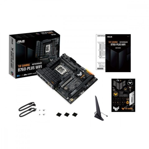Płyta główna TUF Gaming B760-PLUS WIFI s1700 4DDR5 ATX Płyta główna TUF Gaming B760-PLUS WIFI s1700 4DDR5 ATX