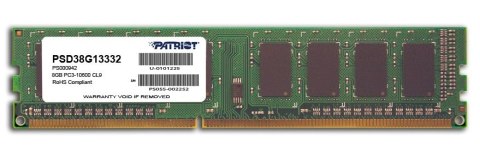 DDR3 8GB Signature 1333MHz CL9 DDR3 8GB Signature 1333MHz CL9