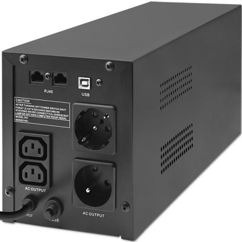 Zasilacz awaryjny UPS | Monolith | 2000VA | 1200W | LCD | USB Zasilacz awaryjny UPS | Monolith | 2000VA | 1200W | LCD | USB