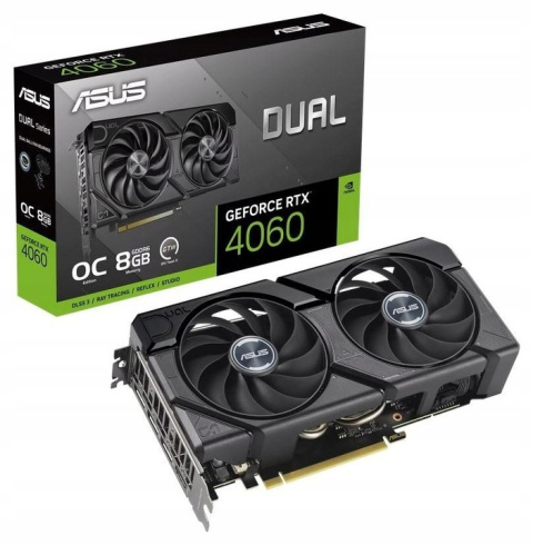 ASUS Dual GeForce RTX 4060 OC EVO Edition 8GB DLSS