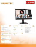 Monitor 23.8 cala ThinkVision T24v-30 WLED LCD 63D8MAT3EU