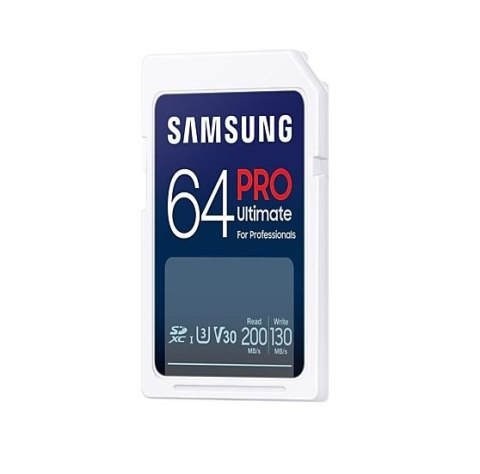 Karta pamięci SD MB-SY64SB/WW 64GB Pro Ultimate + czytnik Karta pamięci SD MB-SY64SB/WW 64GB Pro Ultimate + czytnik