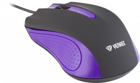 Mysz przewodowa USB, 3 przyciski, gumowana powierzchnia Mysz przewodowa USB, 3 przyciski, gumowana powierzchnia