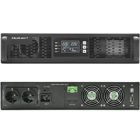 Zasilacz awaryjny UPS do RACK | 3kVA | 3000W | Power Factor 1.0 |LCD | On-line Zasilacz awaryjny UPS do RACK | 3kVA | 3000W | Power Factor 1.0 |LCD | On-line