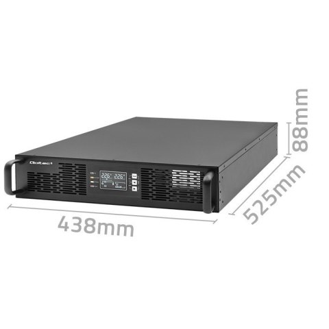 Zasilacz awaryjny UPS do RACK | 3kVA | 3000W | Power Factor 1.0 |LCD | On-line Zasilacz awaryjny UPS do RACK | 3kVA | 3000W | Power Factor 1.0 |LCD | On-line