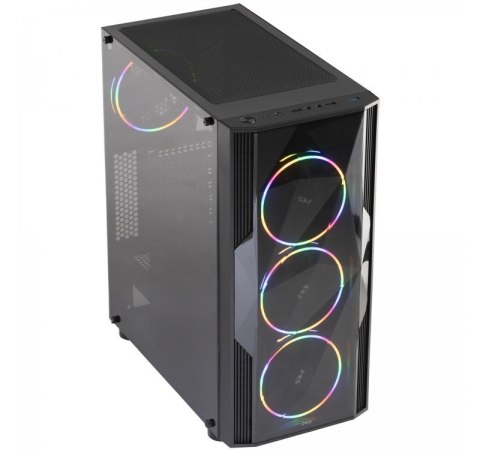 Obudowa gamingowa PC MS FIGHTER V315 Czarna Obudowa gamingowa PC MS FIGHTER V315 Czarna