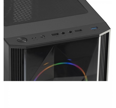 Obudowa gamingowa PC MS FIGHTER V315 Czarna Obudowa gamingowa PC MS FIGHTER V315 Czarna