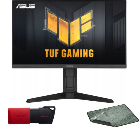 Monitor Gamingowy ASUS TUF VG249QL3A 24" 180Hz IPS FHD 1ms G-SYNC, CZEK BLIK