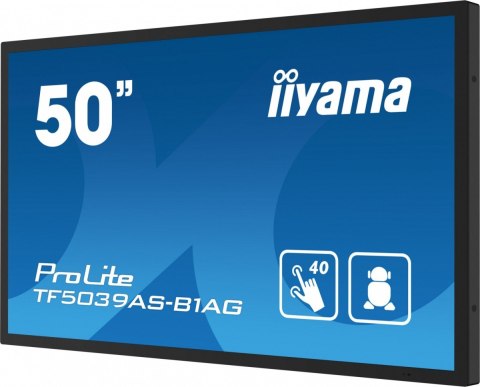 Monitor 50 cali TF5039AS-B1AG, VA,4K,HDMIx2,DP,RJ45,3xUSB,2x10W, ANDROID,24/7,IP65 Monitor 50 cali TF5039AS-B1AG, VA,4K,HDMIx2,DP,RJ45,3xUSB,2x10W, ANDROID,24/7,IP65