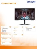 Monitor 32 cale LS32CG510EUXEN