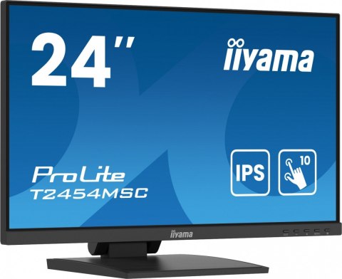 Monitor 24 cale T2454MSC-B2AG 10 PKT. POJ,IPS,HDMI,DP,FHD,300cd,4ms, 2x2W Monitor 24 cale T2454MSC-B2AG 10 PKT. POJ,IPS,HDMI,DP,FHD,300cd,4ms, 2x2W