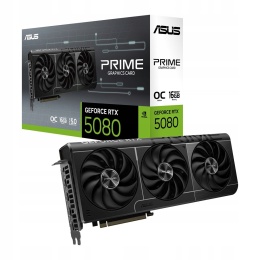 Karta Asus RTX 5080 PRIME OC 16GB GDDR7 256bit DLSS4