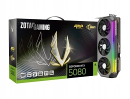 Karta ZOTAC GAMING RTX 5080 AMP EXTRM INF 16GB DLSS 4 (ZT-B50800B-10P)