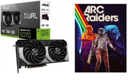 Karta graficzna ASUS DUAL GeForce RTX 5070 12 GB OC GDDR7 DLSS 4